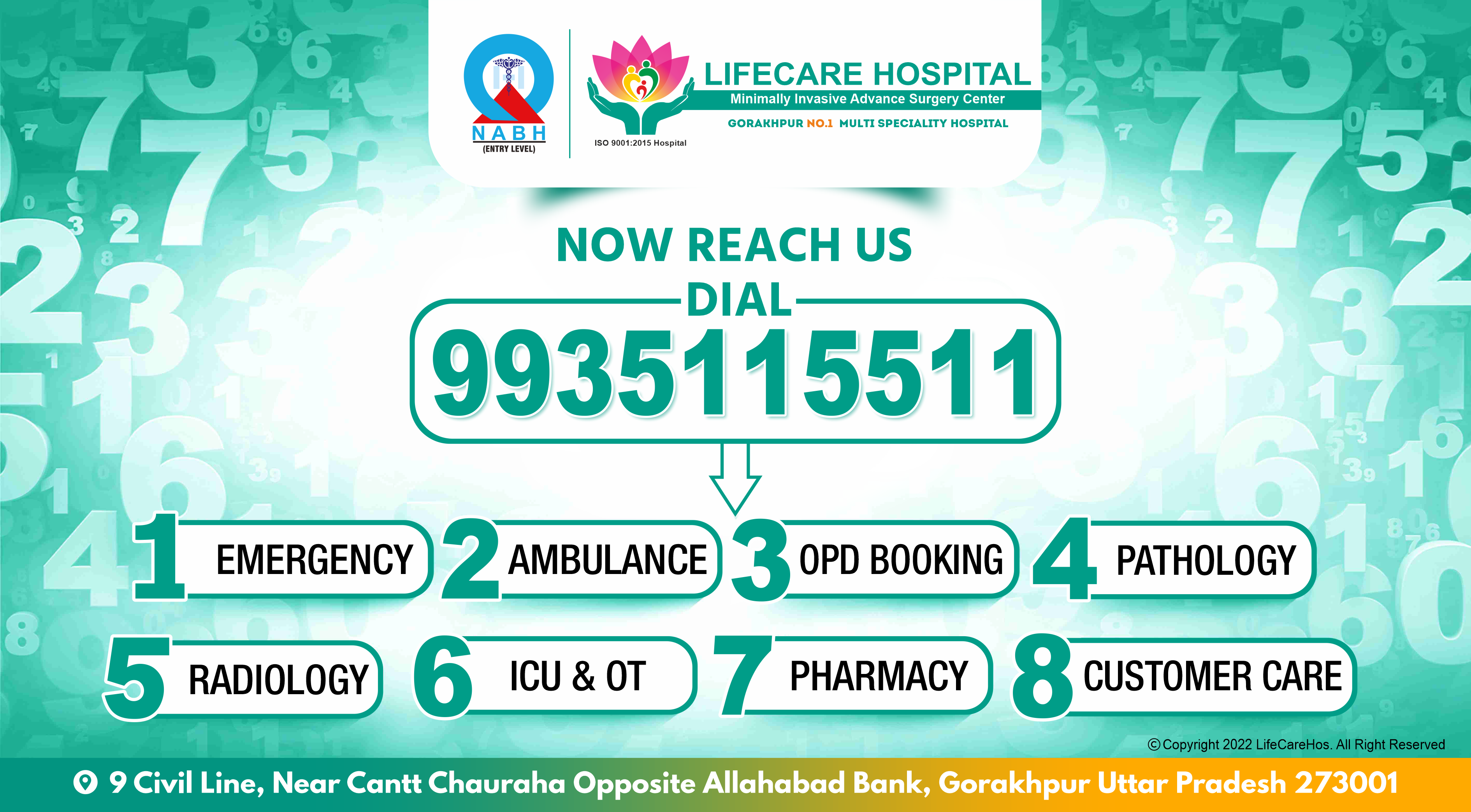 LIFECARE HOSPITAL Is Now NABH CERTIFIED (Entry Level) Hospital